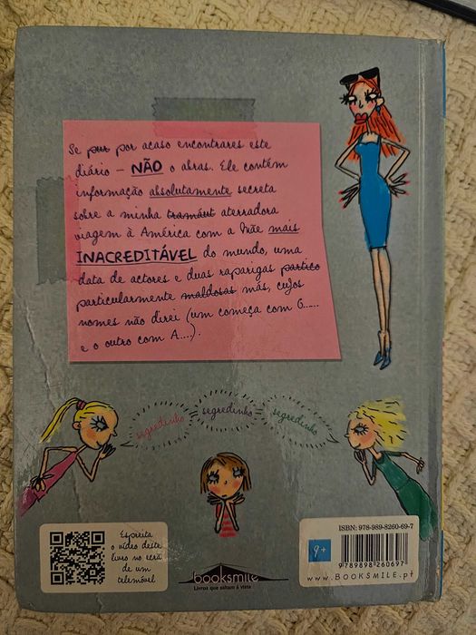 Coleção de 2 livros: O meu diário Top Secret (Dee Shulman)