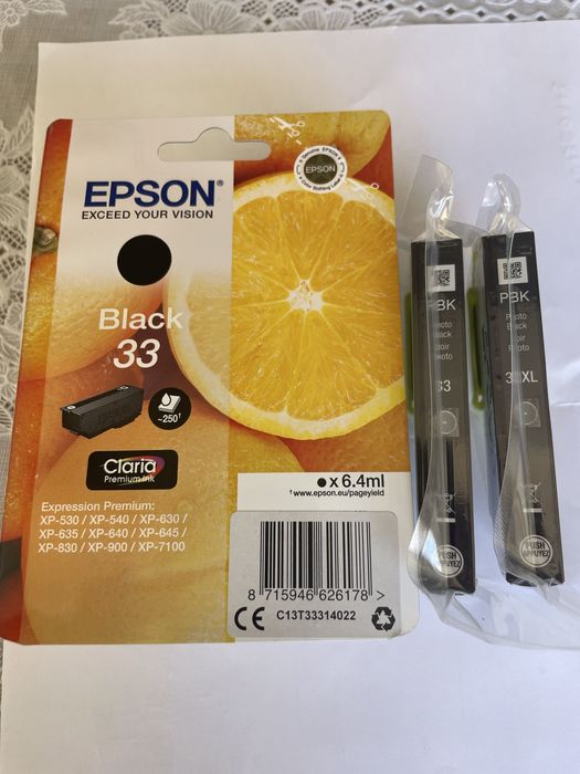 Tinteiros Epson 33 impressora Epson