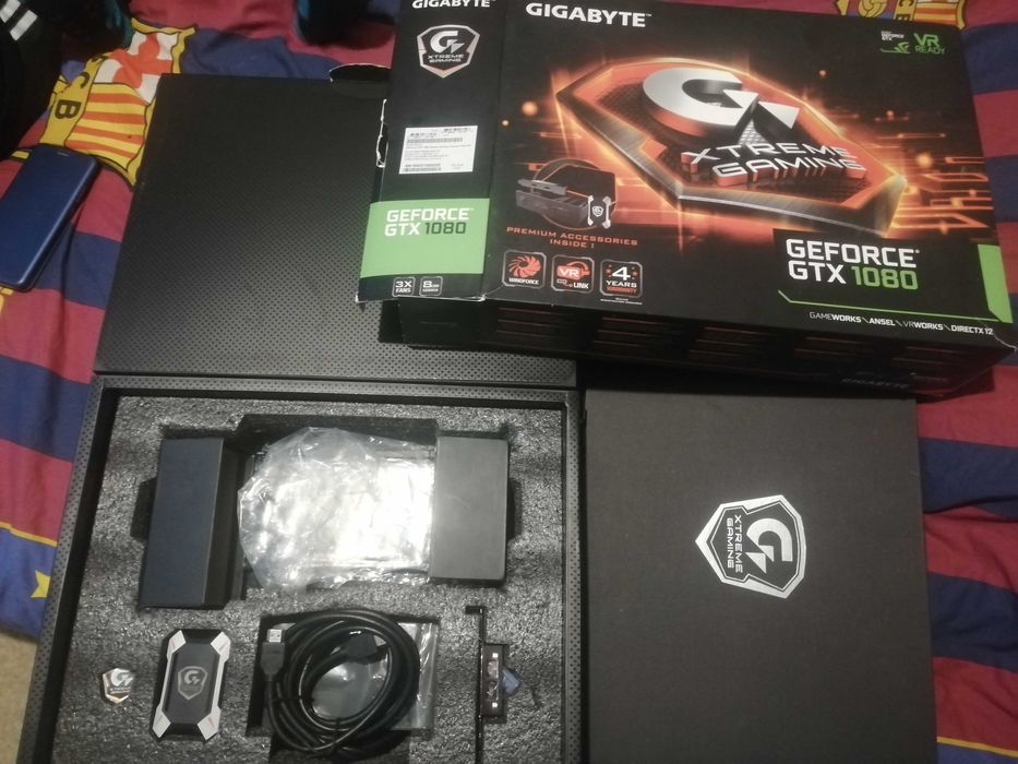 видеокарта   Gigabyte GeForce GTX 1080 Xtreme Gaming . рабочая