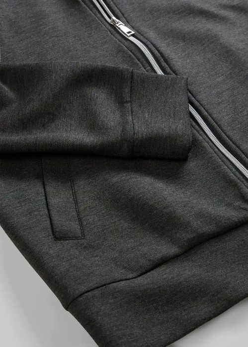 B.P.C szara bluza na zamek scuba r.48/50