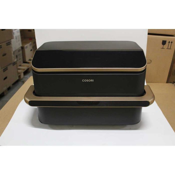 Frytkownica beztłuszczowa Cosori CAF-TF101S-AEUR Outlet/Nieużywana/Moc 2800W/Pojemność 10l/Rozdzielacz koszyka/Element grzewczy z dołu i z góry