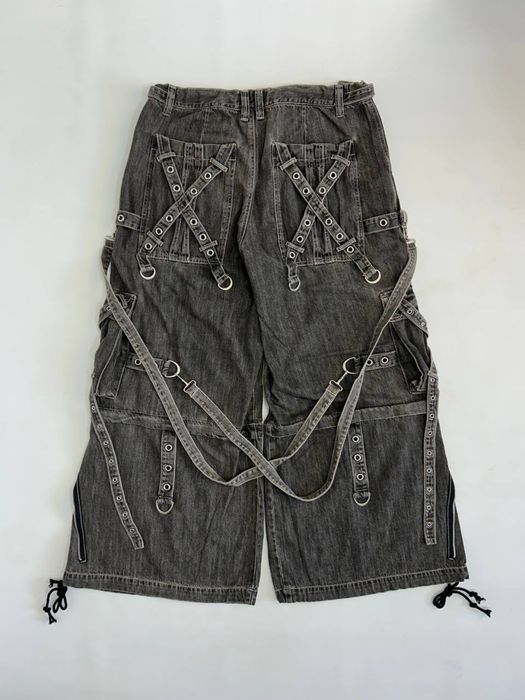 Tripp NYC cargo baggy opium jeans archive distressed широкие штаны