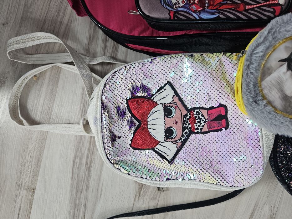 Zestaw plecaków torebek  plecak LOL torebka  monster high