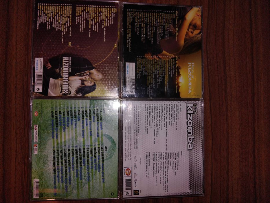 Música em Cd Colectâneas Duplas de Kizomba.