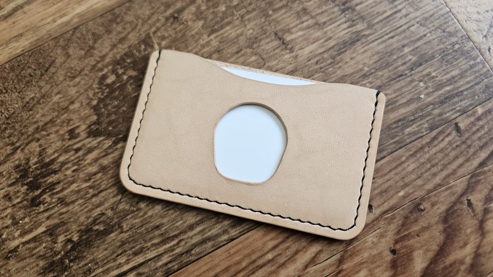 Borubar Skóroszyj - skórzany mini portfel / cardholder