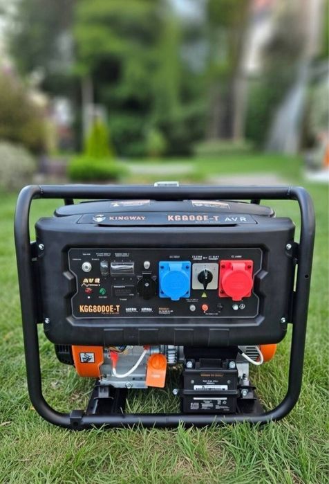 Бензиновий генератор KINGWAY K6000E-T 6.0 кВт (230/400 В)