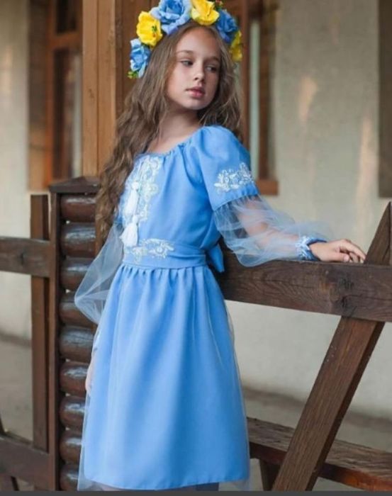 Вишиванка.  Вишиті сукні