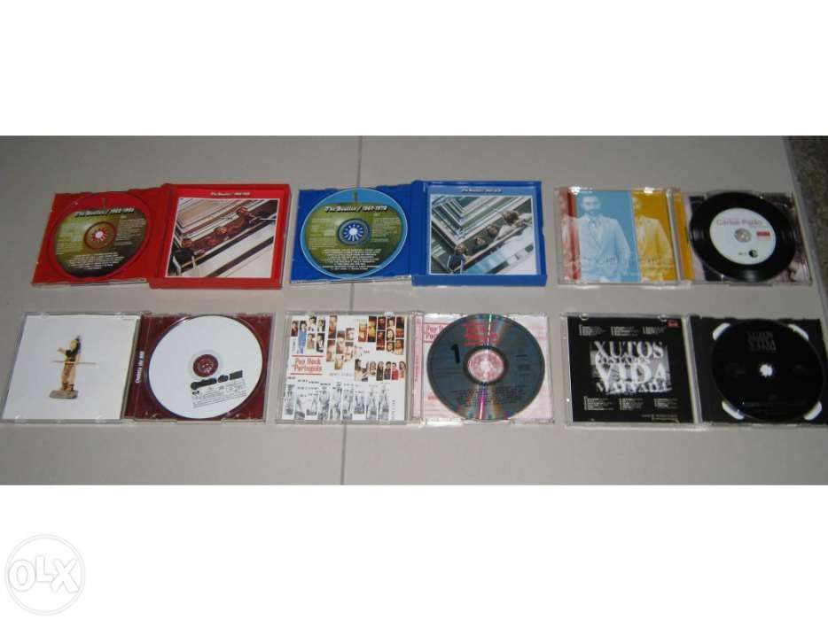 Lote de varios CD’s de musica nacional e estrangeira – Todos originais