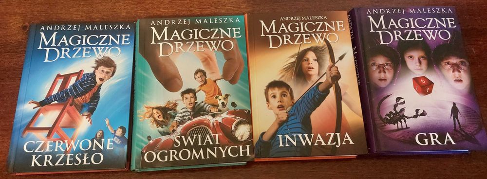 Magiczne Drzewo Andrzej Maleszka tomy 1-13 plus 2 dodatki