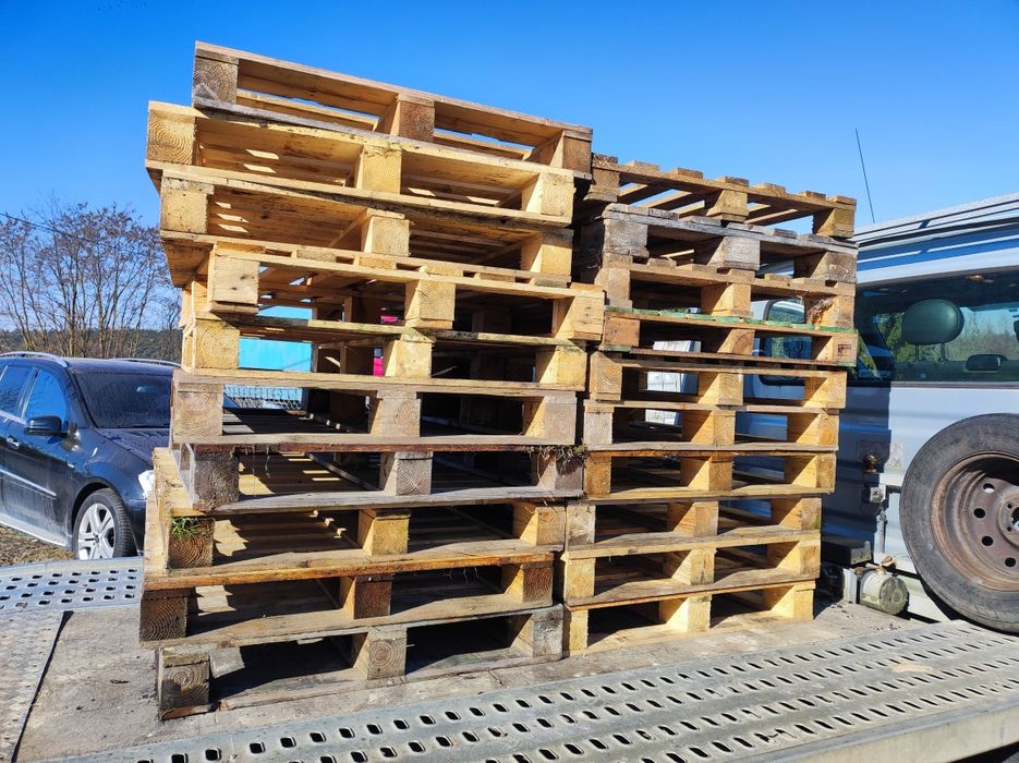 Palety drewniane 120x100 120 x 100 20szt cena 29zl/szt przemyslowe