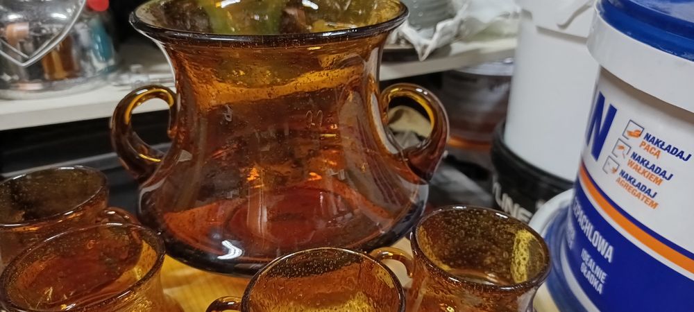 Stare szkło PRL Podlasek