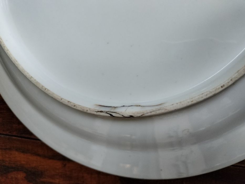 Блюдо. Братья Корниловы. Фарфор