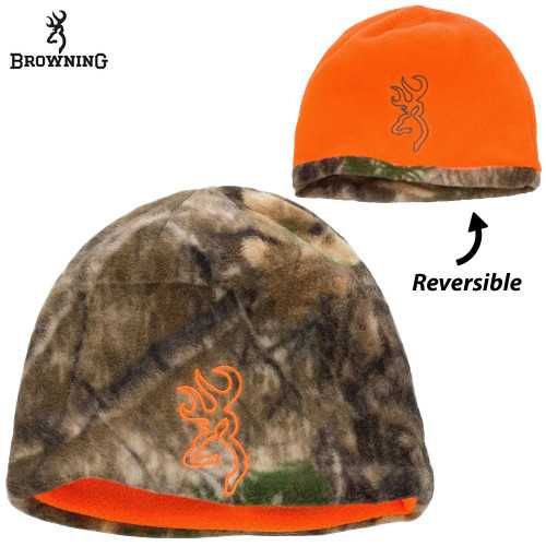 шапка сигнальна реверсивна Browning all season fleece beanie