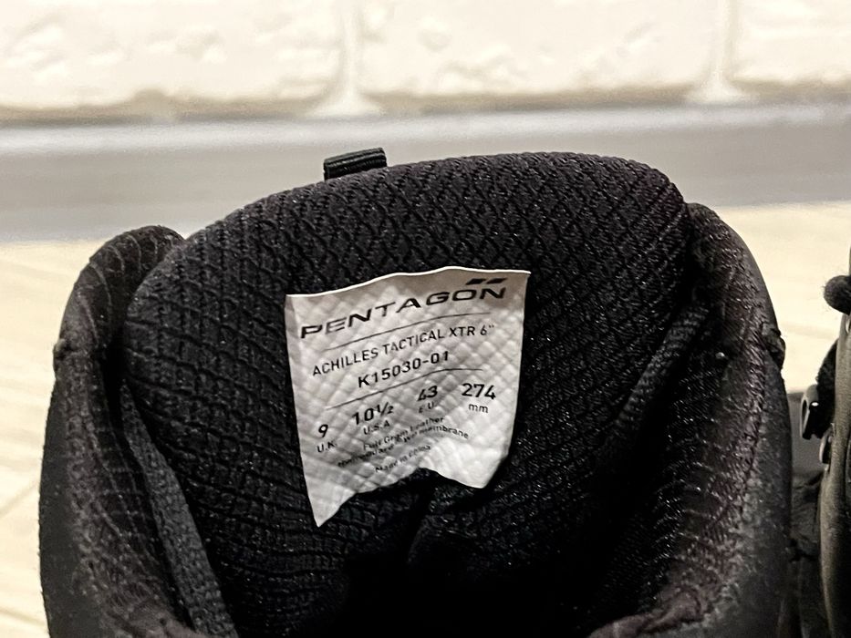 Тактичні черевики Pentagon Achilles XTR 6 для спецпризначення