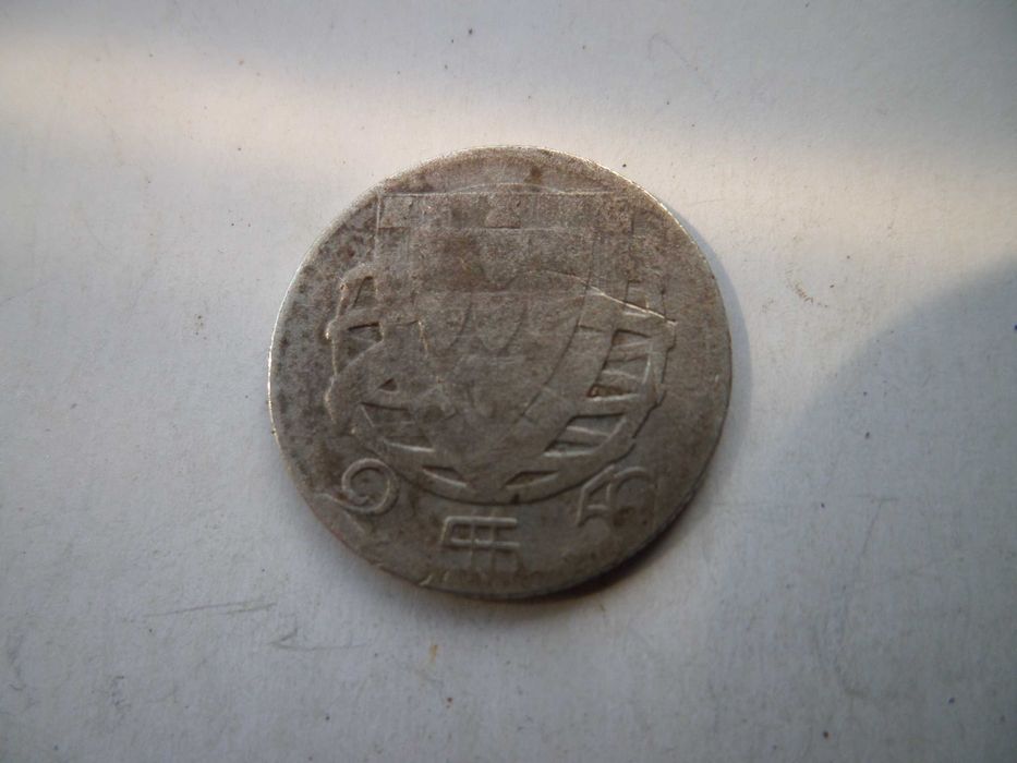 2$50 Moeda  2.5 Escudos  1937 , Prata