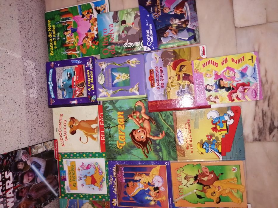 Clássicos da Disney Mulan/Bambi/rei leão/aladdin/cinderela/star wars
