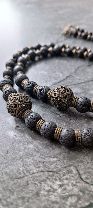 Намисто "Затишна ніч" в українському стилі