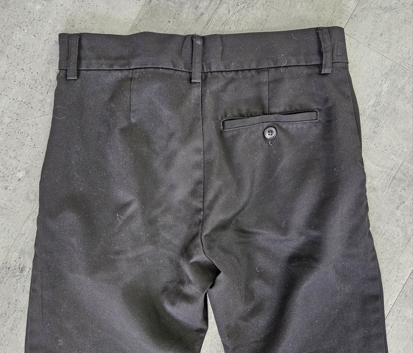 Czarne proste spodnie 164 XS