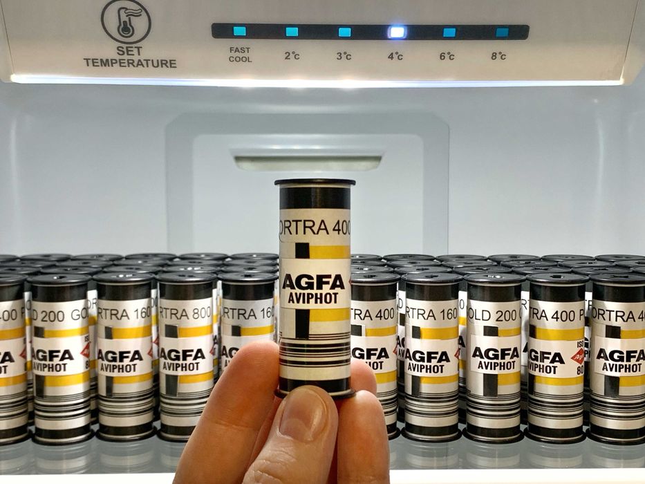 Фотоплёнка свiжа AGFA AVIPHOT PAN 80 120/220