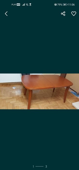 Stół duży rozkładany