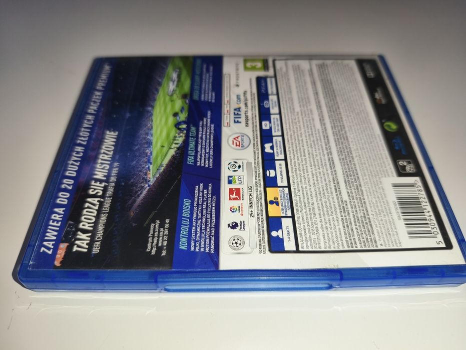 Gra Ps4 Fifa 19 PL gry PlayStation 4 Sniper UFC GTA V Mafia Crash NFS