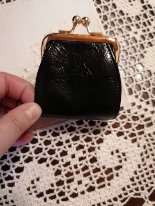 Porta moedas em pele Marta Ponti