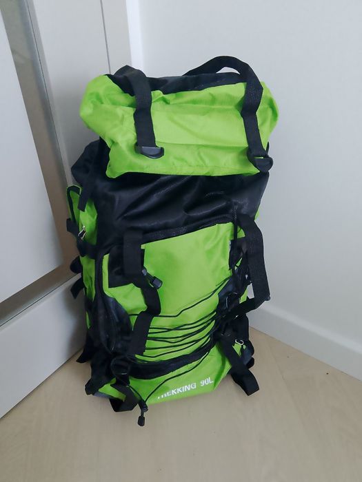 Duży plecak trekkingowy, 90 L, w góry, mocny, pojemny