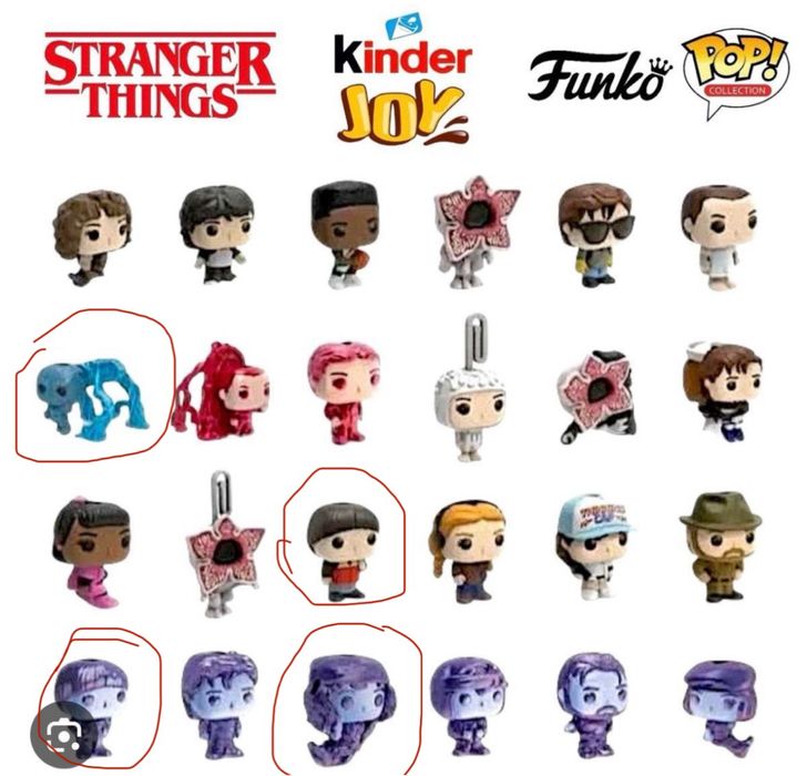 Нова колекція дивні дива funko pop kinder joy