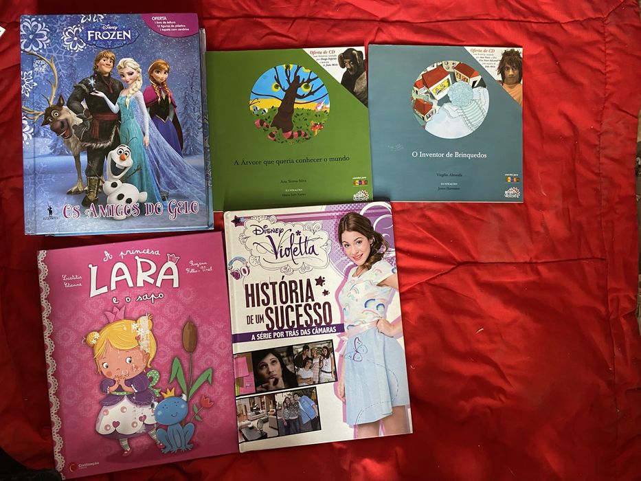 Livros infantis e banda desenhada 1€ cada