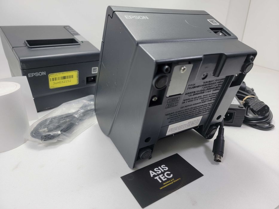 EPSON TM-T88V принтер чеків з автообрізкою, ширина 80мм, 200мм/сек USB або Ethernet