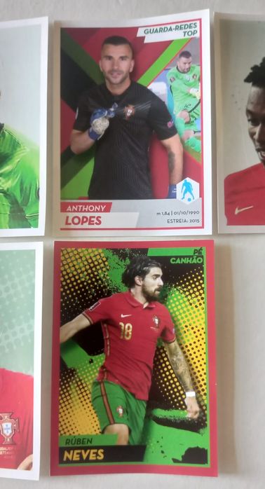 Conjunto 7 cromos Fome de vencer