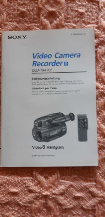 Máquina de filmar Sony em muito bom estado