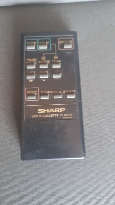 Pilot Magnetowid Sharp VHS vc 6v3 vintage lat prl orginalny
