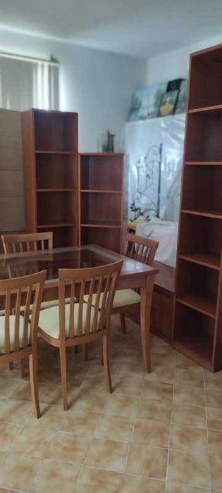 mobilia de sala moderna madeira maciça