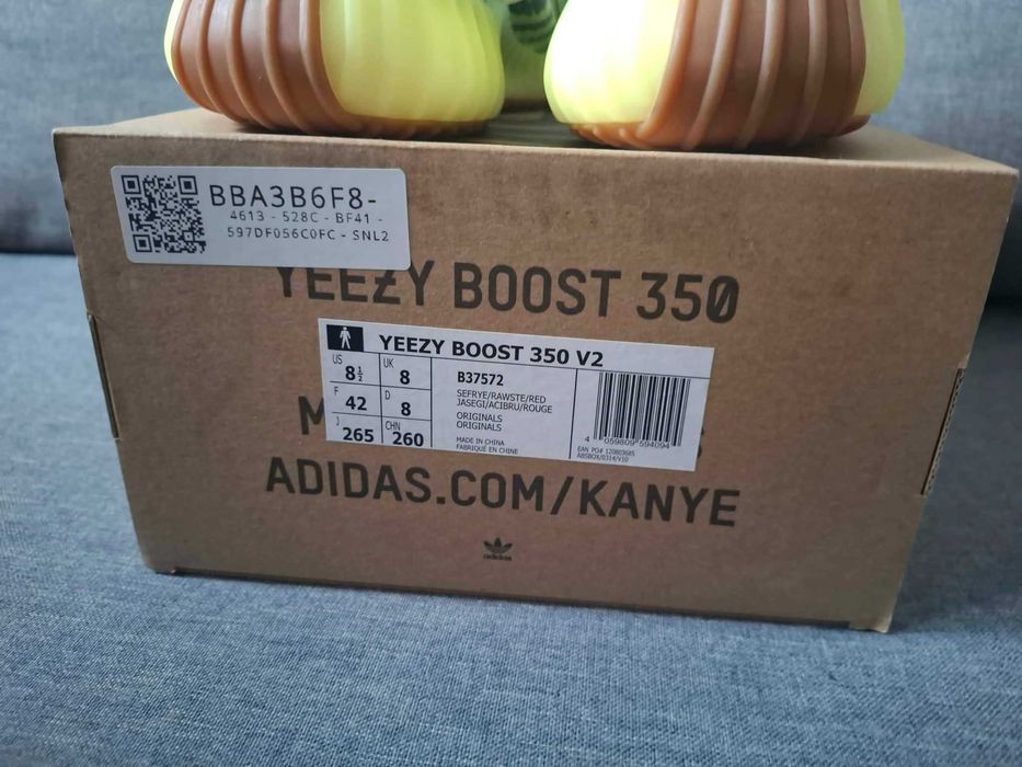 adidas Yeezy Boost 350 V2 Semi Frozen Yellow