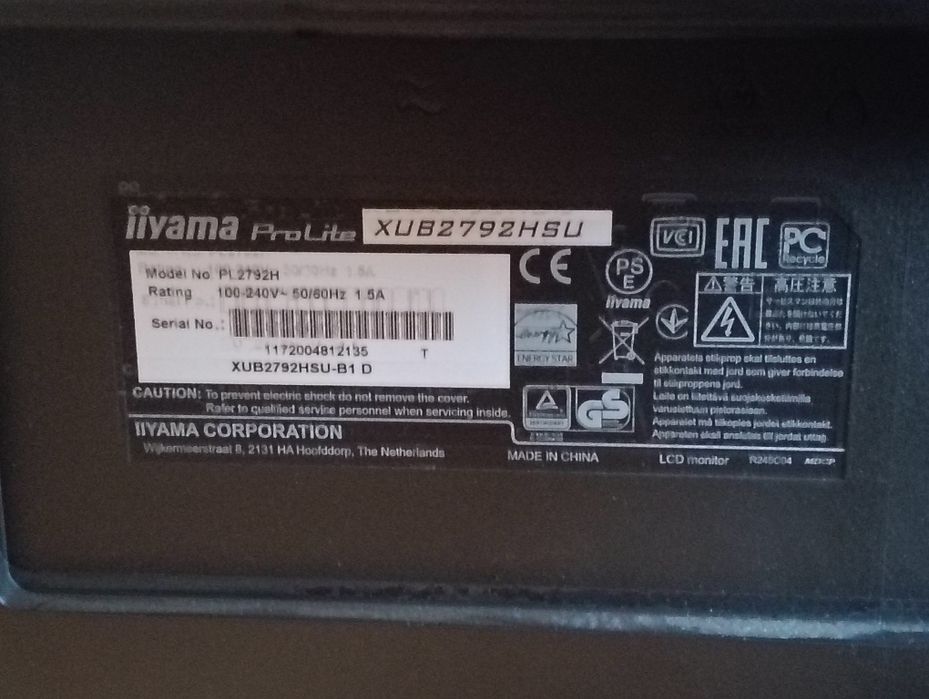 Monitor Iiyama 27''