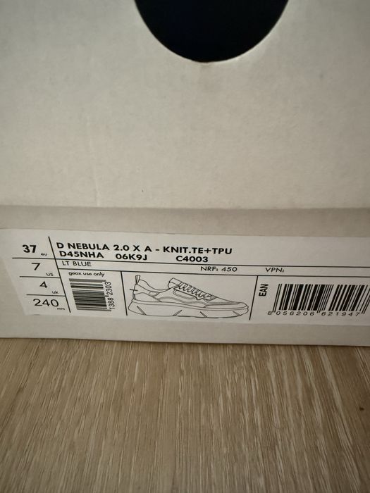 Buty sportowe Geox r.37 Nowe z metka
