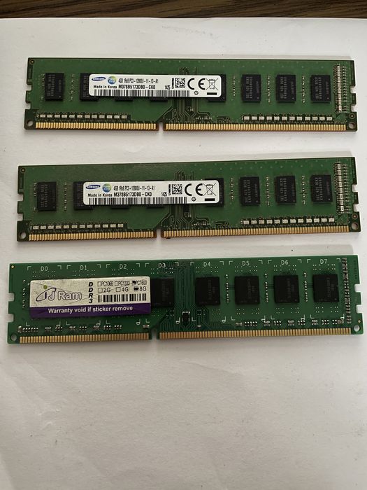 Оперативная память DDR3 / DDR4 (Samsung, ADATA, Hynix)