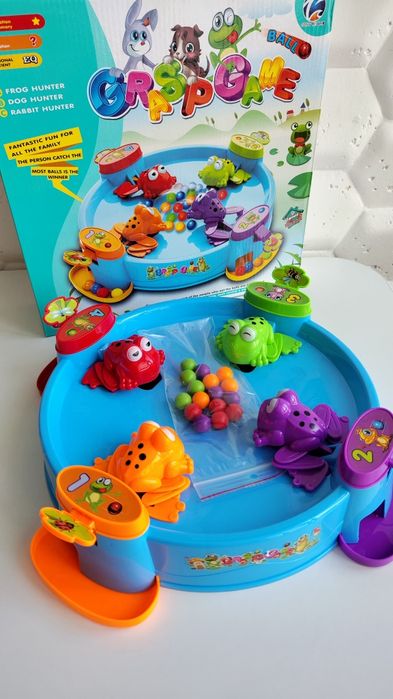 Дитяча настольная игра голодные жабки дитяча настільна гра