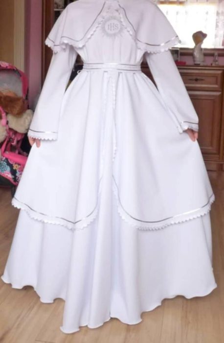 Alba szatka komunijna dla dziewczynki