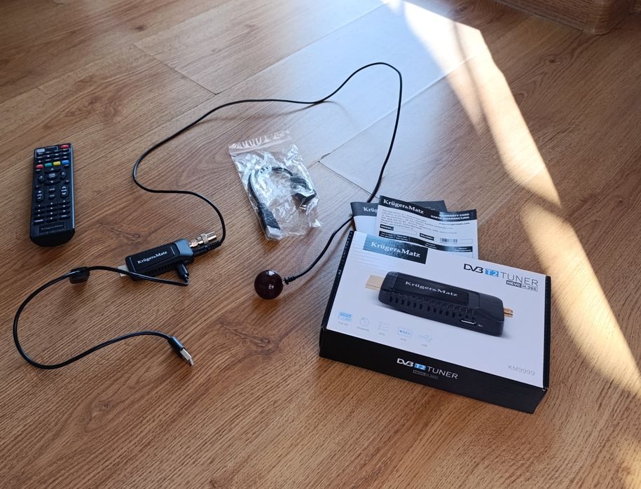 Tuner DVB-T2 Krüger Matz dekoder do HDMI