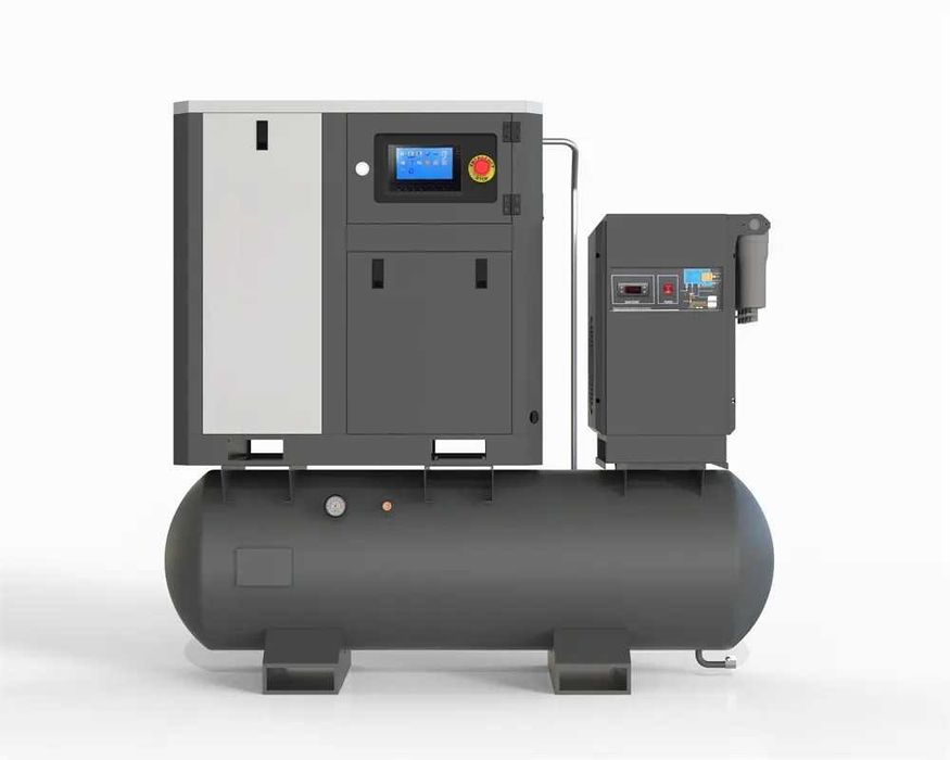 Ефективний Гвинтовий Компресор повітряний Станція 4в1 (Новий)