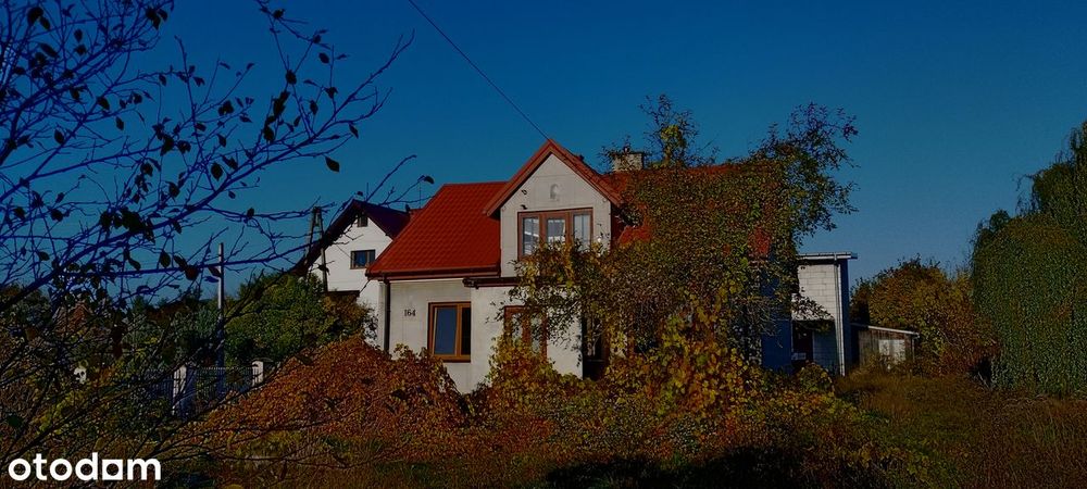 Działka z 2 domami