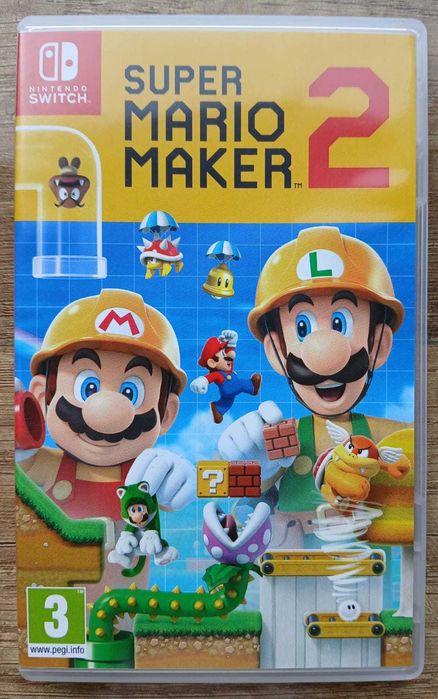 PUSTE PUDEŁKO box do Mario Maker 2 Nintendo Switch