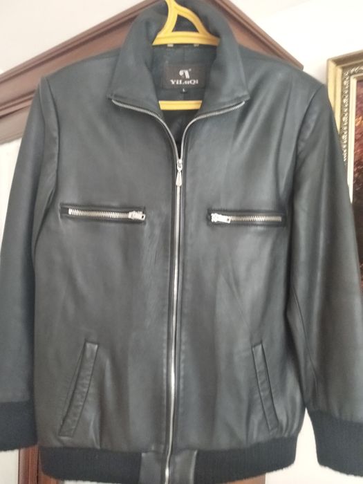 Куртка шкіряна чоловіча.