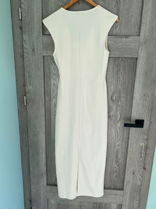 Sukienka maxi elegancka biała