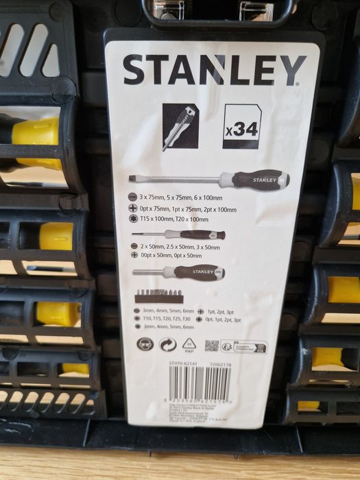 Conjunto Chaves de fenda Stanley