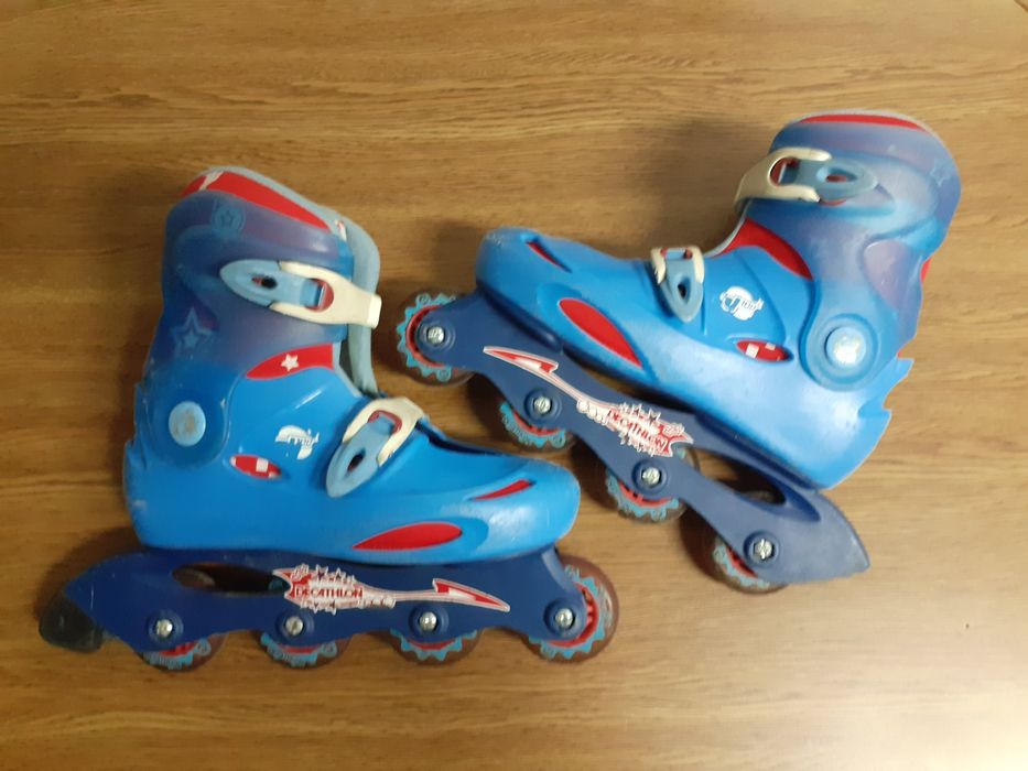Patins em linha n. 36 usados