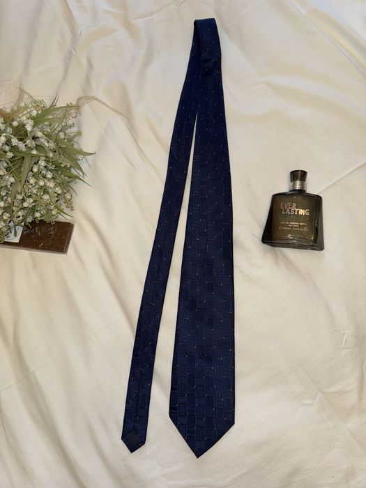 Krawat Corso Italia granatowy