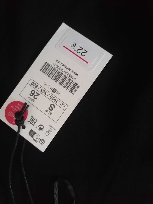 Vestido preto da Lefties, S, NOVO